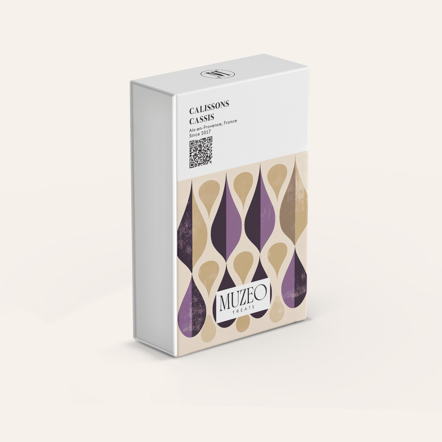 <div style="text-align: center;"> <span style="color: #1D1919;">Calissons Cassis (4 oz.)</span><br><span style="color: #444444;">Aix-en-Provence, France </span> <br> <span style="color: #444444;">Since 2017</span> </div>