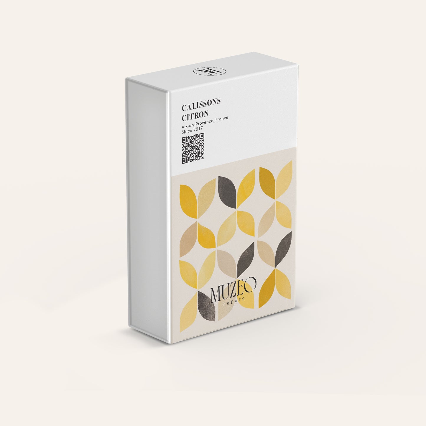 <div style="text-align: center;"> <span style="color: #1D1919;">Calissons Citron (4 oz.)</span><br><span style="color: #444444;">Aix-en-Provence, France </span> <br> <span style="color: #444444;">Since 2017</span> </div>