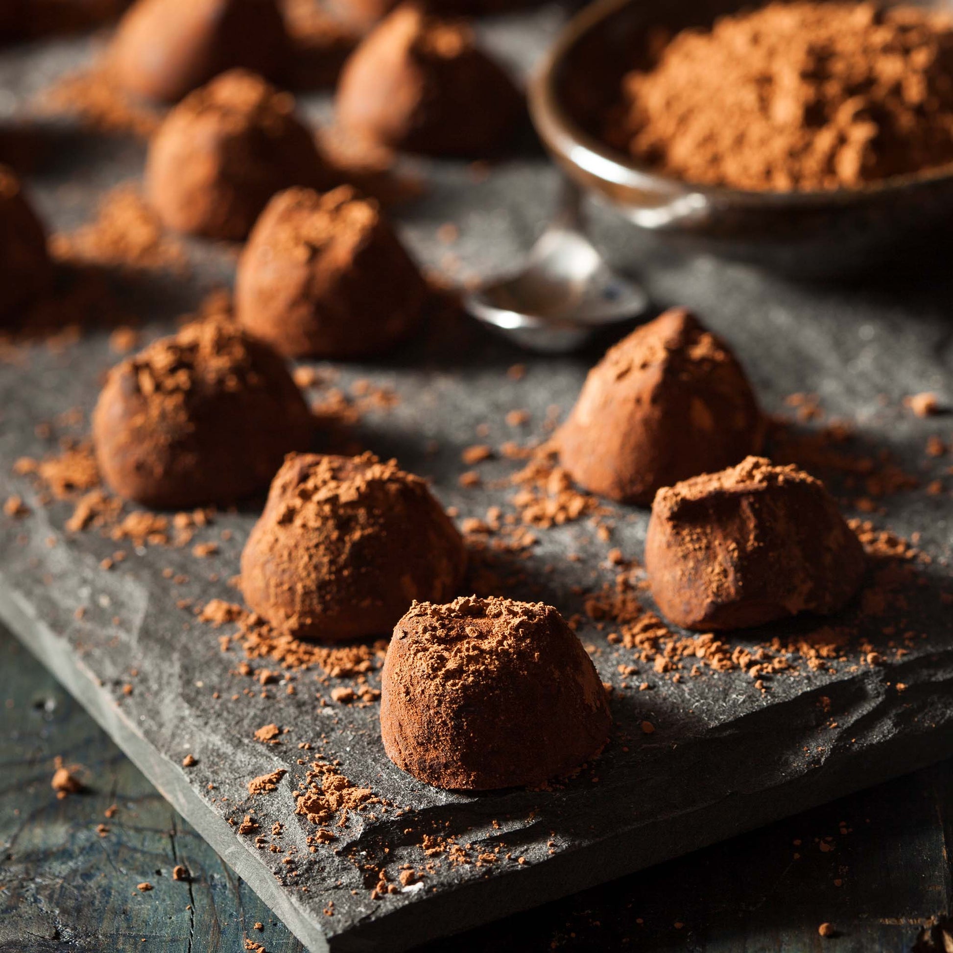 <div style="text-align: center;"> <span style="color: #1D1919;">Truffes Aux Éclats de Fève (4 oz.)</span><br><span style="color: #444444;">Andilly, France</span> <br> <span style="color: #444444;">Since 1931</span> </div> 