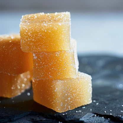 <div style="text-align: center;"> <span style="color: #1D1919;">Pâte de Fruit Citron (4 oz.)</span><br><span style="color: #444444;">Paris, France</span> <br> <span style="color: #444444;">Since 1957</span> </div> 
