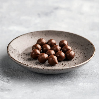 <div style="text-align: center;"> <span style="color: #1D1919;">Mirtillo e cioccolato fondente (3.5 oz.)</span><br><span style="color: #444444;">Torino, Italy</span> <br> <span style="color: #444444;">Since 1946</span> </div> 