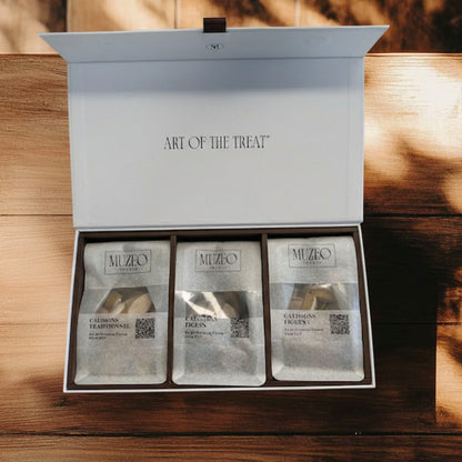 <div style="text-align: center;"> <span style="color: #1D1919;">MELODIE</span> <br> <span style="color: #1D1919;">Calissons Assortment (12 oz.)</span> <br></div>
