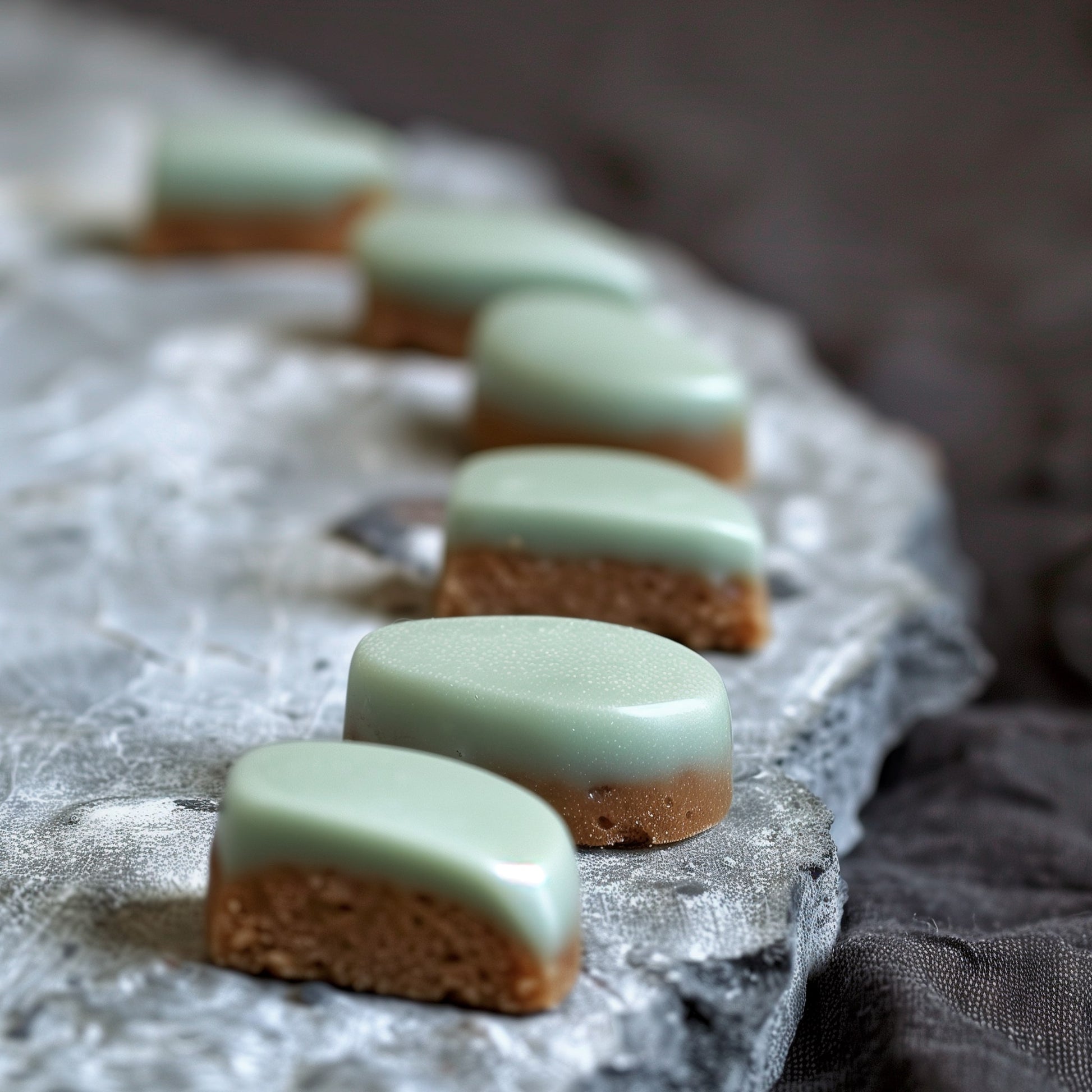 <div style="text-align: center;"> <span style="color: #1D1919;">Calissons Figues (4 oz.)</span><br><span style="color: #444444;">Aix-en-Provence, France</span> <br> <span style="color: #444444;">Since 2017</span> </div> 
