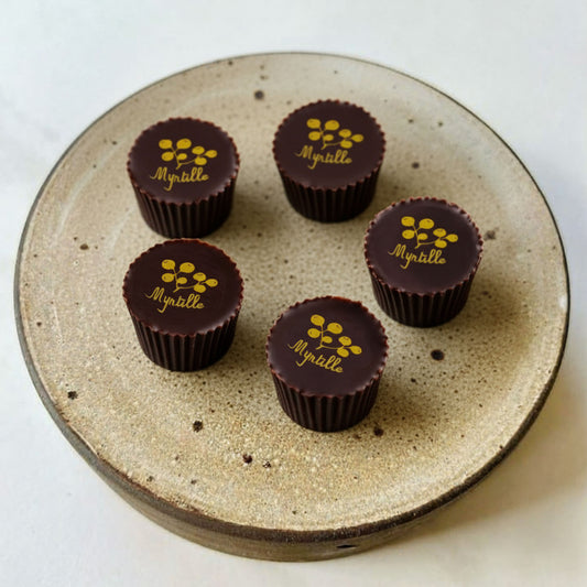 <div style="text-align: center;"> <span style="color: #1D1919;">Ballotin Myrtilles Noires (3 oz.)</span><br><span style="color: #444444;">Lorraine, France </span> <br> <span style="color: #444444;">Since 2006</span> </div> 