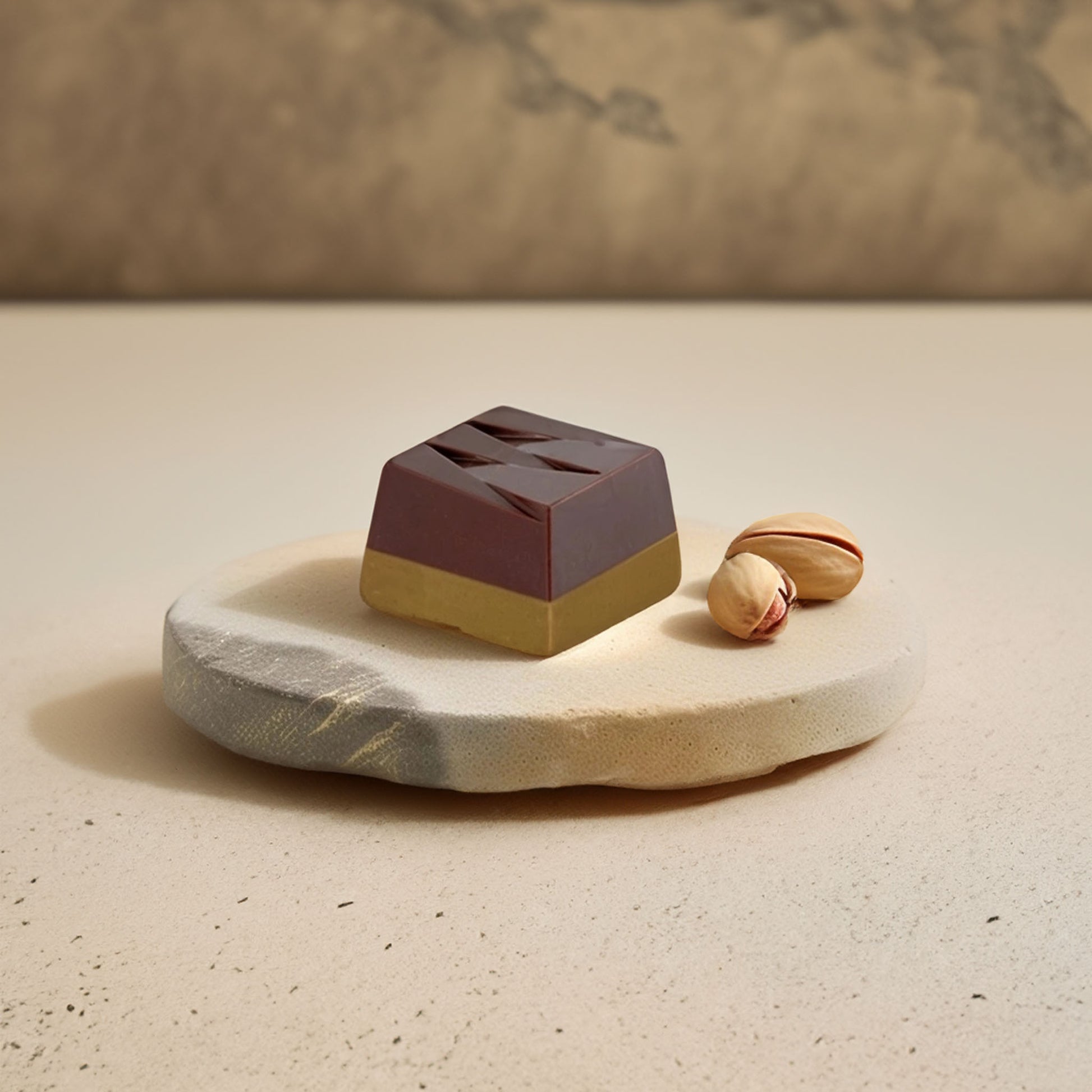 <div style="text-align: center;">   <span style="color: #1D1919;">Pistachio Cremini</span> <br> <span style="color: #444444;"> <i> Cremini Pistacchio</i></span> <br>