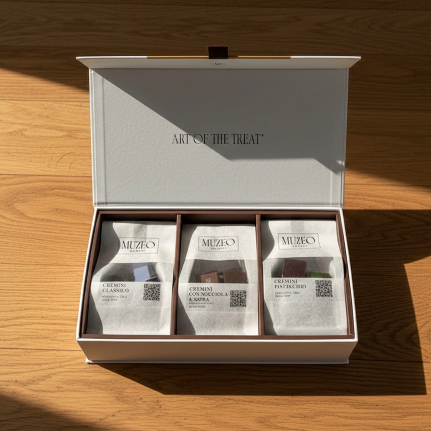 <div style="text-align: center;"> <span style="color: #1D1919;">SENSUALE</span> <br> <span style="color: #1D1919;">Chocolate Assortment (15 oz.)</span> <br></div>