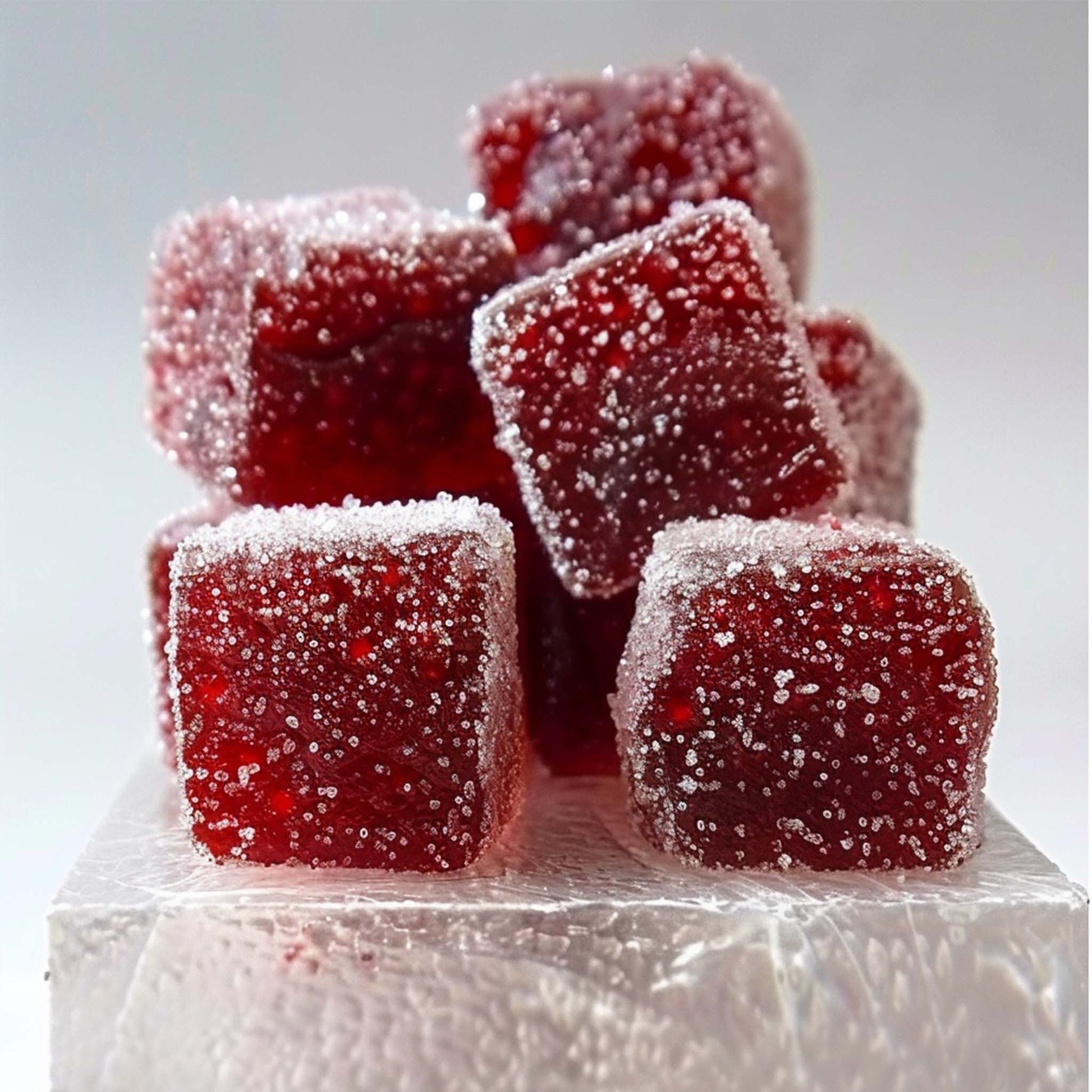 <div style="text-align: center;"> <span style="color: #1D1919;">Pâte de Fruit Fraises (4 oz.)</span><br><span style="color: #444444;">Paris, France</span> <br> <span style="color: #444444;">Since 1957</span> </div> 
