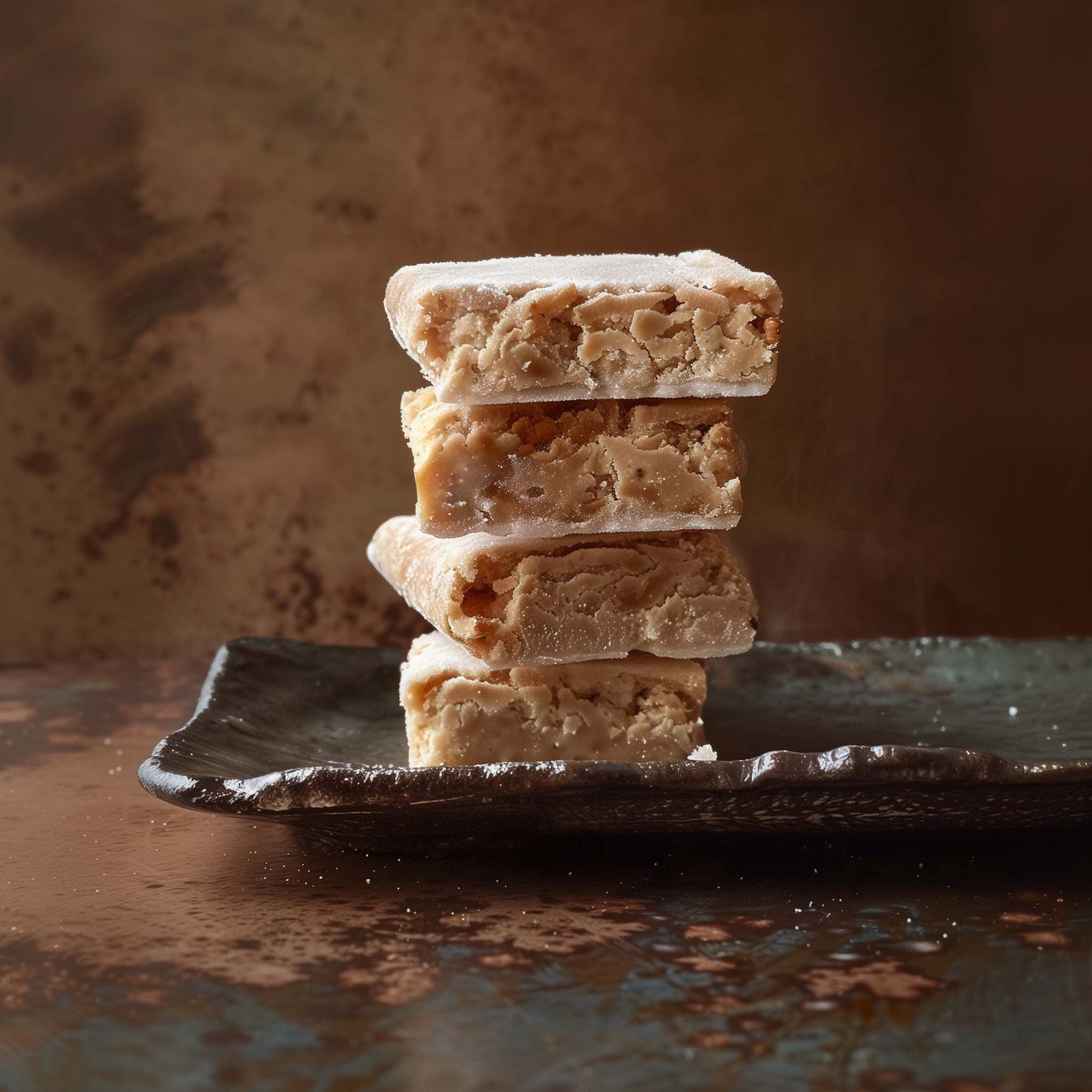 <div style="text-align: center;">   <span style="color: #1D1919;">Spanish Almond Nougat</span> <br><span style="color: #444444;"> <i> Turrón Alicante</i></span> <br>