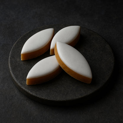 <div style="text-align: center;"> <span style="color: #1D1919;"> Calissons Traditionnel (4 oz.)</span><br><span style="color: #444444;">Aix-en-Provence, France</span> <br> <span style="color: #444444;">Since 2017</span> </div> 
